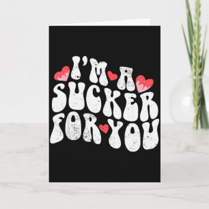 Tarjeta Soy un incauto para ti Día de San Valentín Pareja
