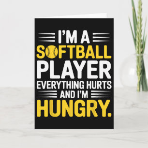 Tarjeta Soy un jugador débil, todo duele y tengo hambre