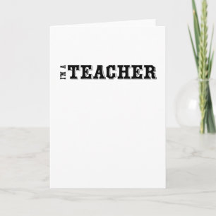 Tarjeta Soy un maestro (escuela y estudiantes)