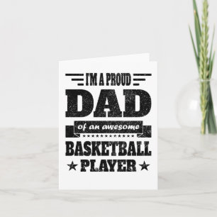 Tarjeta Soy Un Padre Orgulloso De Un Impresionante Balonce