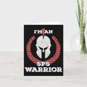 Tarjeta Soy un Sps Warrior Stiff Person