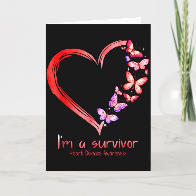 Tarjeta Soy un superviviente Mes de concienciación sobre e (Anverso)