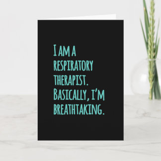 Tarjeta Soy un terapeuta respiratorio