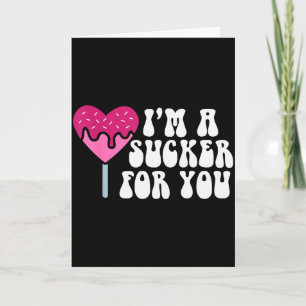 Tarjeta Soy un tonto por ti Pareja divertida de San Valent