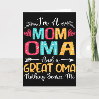 Tarjeta Soy una mamá oma gran oma feliz día de la madre 20