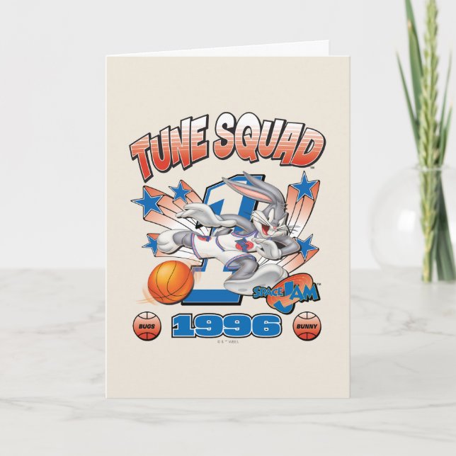 Tarjeta SPACE JAM™ BUGS BUNNY™ #1 Basketball Graphic (Anverso)