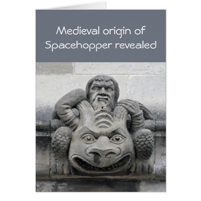 Tarjeta "Spacehopper" de Gargoyle (Frente)