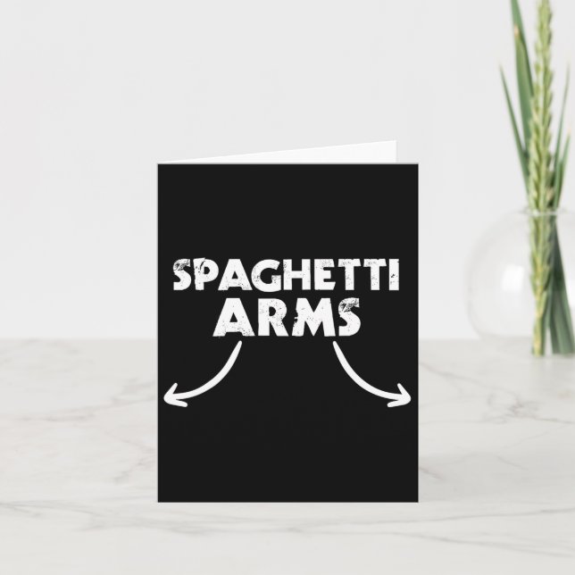 Tarjeta Spaghetti Arms Lifting Gym (Anverso)