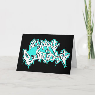 Tarjeta spangleMASSIVE de BIRTHDAYcard