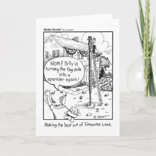 Tarjeta "Sparkler gigante" por Jim Kraft