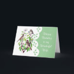 Tarjeta Sparrows Dogwood Watercolor Wife Nacimiento Jardín<br><div class="desc">Sparrows & Dogwood Watercolor Nacimiento Arte para la esposa que ama el pajar,  la jardinería o la naturaleza</div>