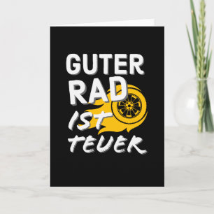 Tarjeta Spaß Spruch Rad Felgen Tuner Spaß