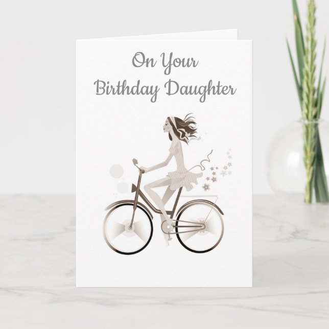 TARJETA **SPECIAL BIRTHDAY WISHES** FOR OUR ***DAUGHTER*** (Anverso)