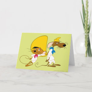 Tarjeta SPEEDY GONZALES™ y Tortuga