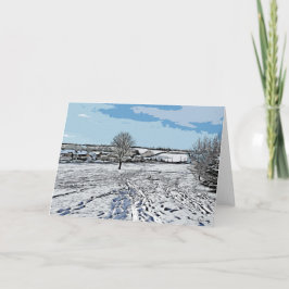 Tarjeta Spens Field, Harthill con Woodall.