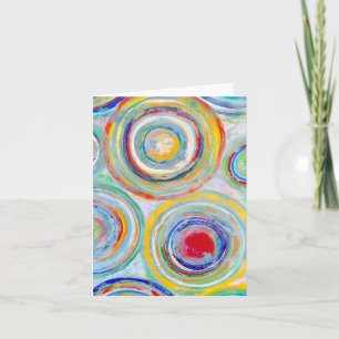 Tarjeta Spin Out Blank Notecard