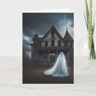Tarjeta Spirt of the Haunted House