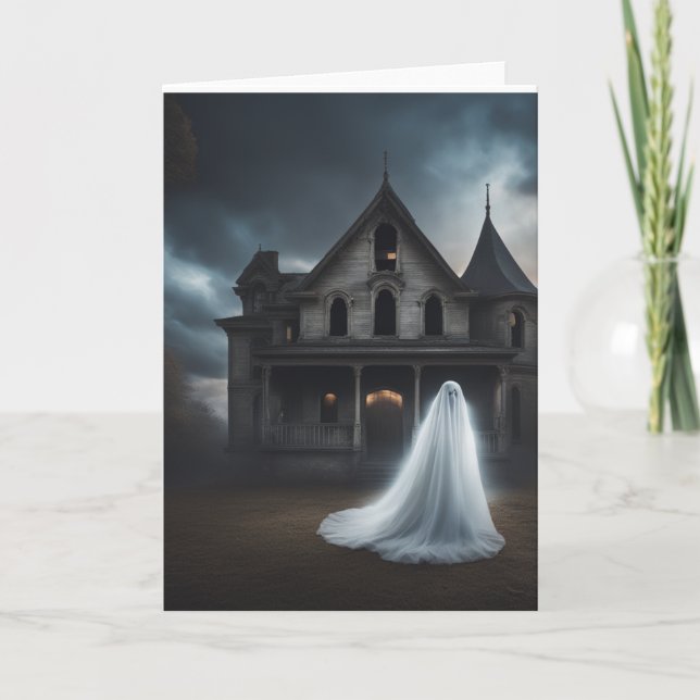 Tarjeta Spirt of the Haunted House (Anverso)