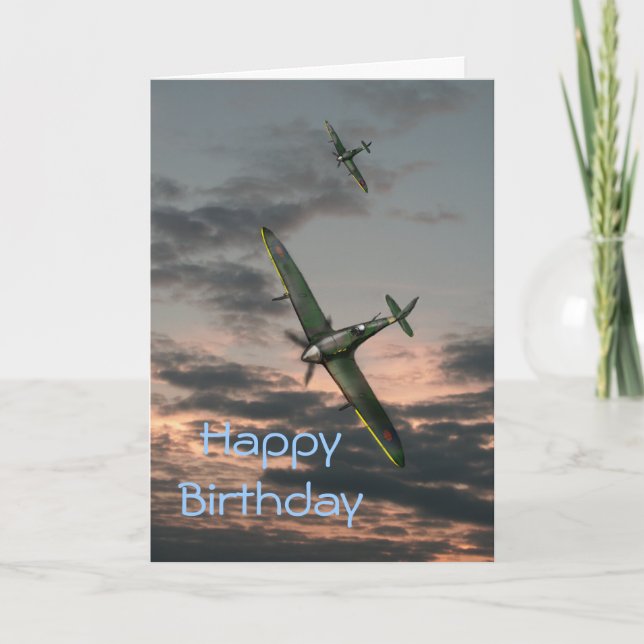 Tarjeta Spitfire , (Anverso)