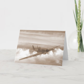 Tarjeta Spitfire que dirige a casa
