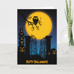 Tarjeta Spooky Halloween 4 Card