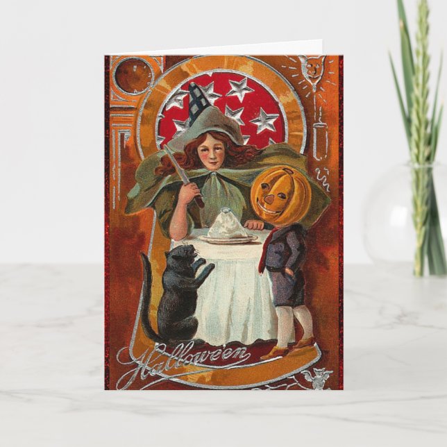 Tarjeta Spooky Halloween Card (Anverso)