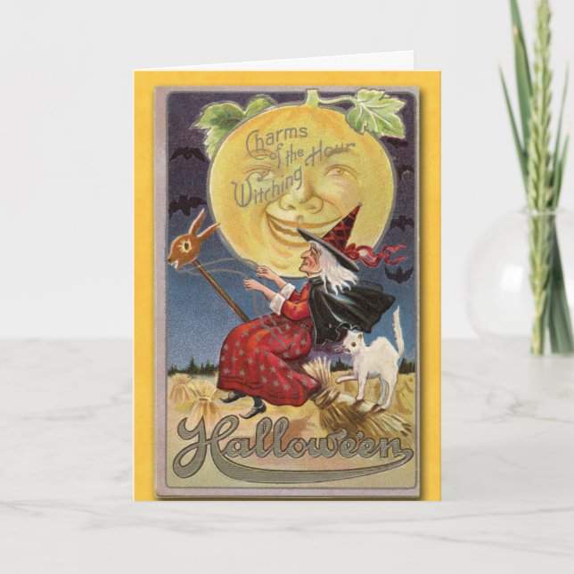 Tarjeta Spooky Halloween Card (Anverso)