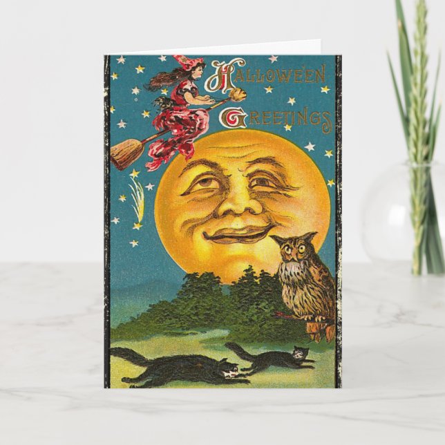 Tarjeta Spooky Halloween Card (Anverso)