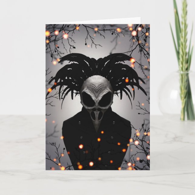 Tarjeta Spooky Halloween Card (Anverso)