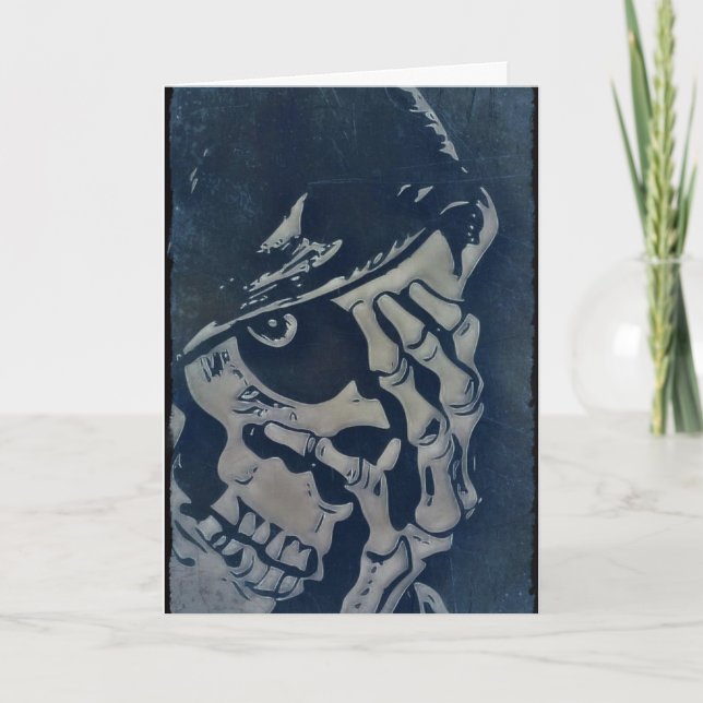 Tarjeta Spooky Halloween Card (Anverso)