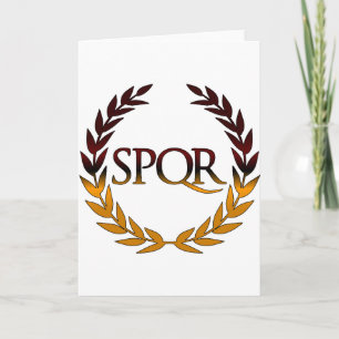 TARJETA SPQR