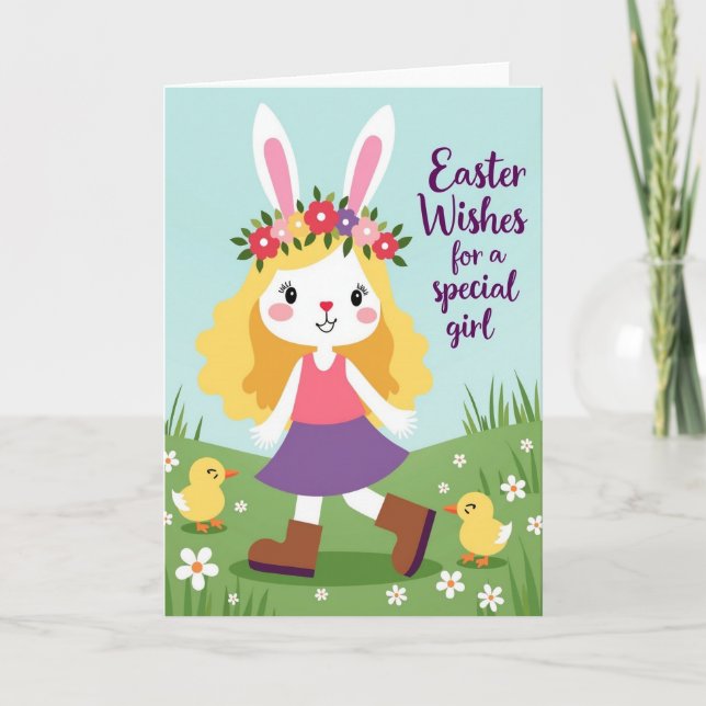 Tarjeta Spring Blossom Character Card (Anverso)