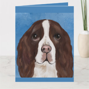 TARJETA SPRINGER SPANIEL INGLÉS      
