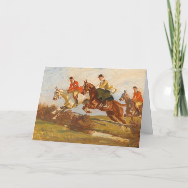 Tarjeta Springreiter | Angelo Jank (Anverso)