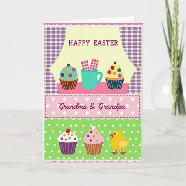 Tarjeta Springtime Family Treats Card (Anverso)