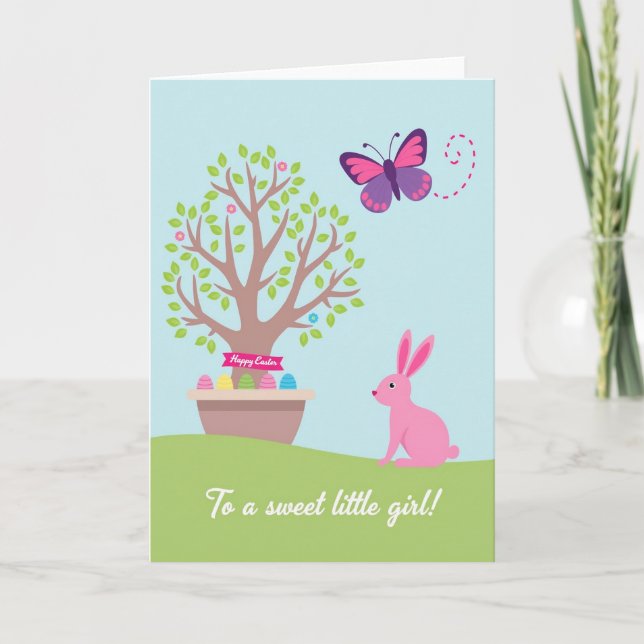 Tarjeta Springtime Faux Gold Foil Card (Anverso)