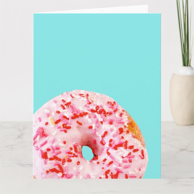 Tarjeta Sprinkle Donut (Anverso)