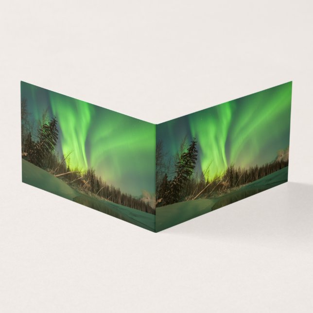 Tarjeta Spruce inclinación Aurora (Exterior)