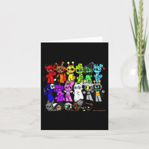 Tarjeta Sprunky Happy Halloween Funbot Jevin Simon Pinki O