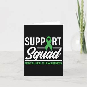 Tarjeta Squad de apoyo a guerreros de salud mental