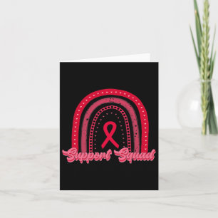 Tarjeta Squad de apoyo a la concienciación sobre el cáncer