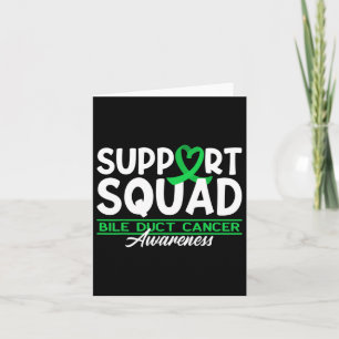 Tarjeta Squad de apoyo Cholangiocarcinoma Bile Du