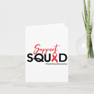 Tarjeta Squad de apoyo - Conciencia sobre enfermedades car