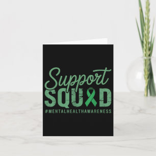 Tarjeta Squad de apoyo puede concienciar sobre la salud me