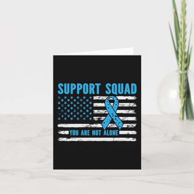 Tarjeta Squad de soporte que no está solo (Anverso)
