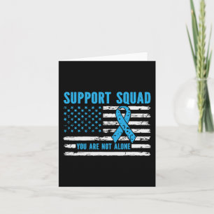 Tarjeta Squad de soporte que no está solo