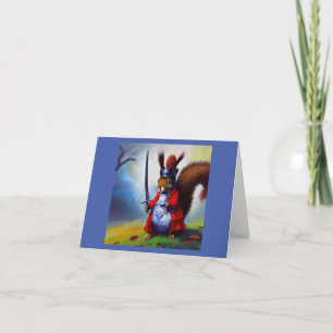Tarjeta Squirrel Samurai
