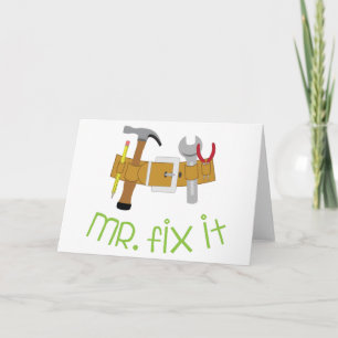 Tarjeta Sr. Fix It