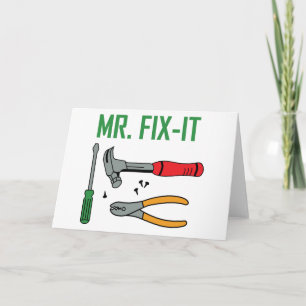 Tarjeta Sr. Fix It
