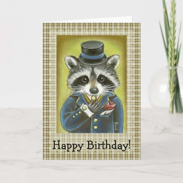 Tarjeta Sr. Raccoon (Anverso)